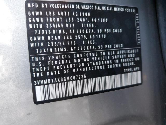 2024 VOLKSWAGEN TIGUAN SE - 3VVMB7AX3RM067736