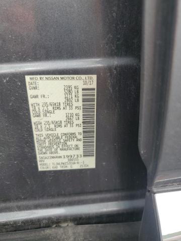 2017 NISSAN MURANO S 5N1AZ2MH4HN199733