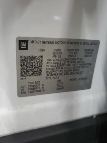 2020 CHEVROLET EQUINOX LS 3GNAXHEV0LS575917
