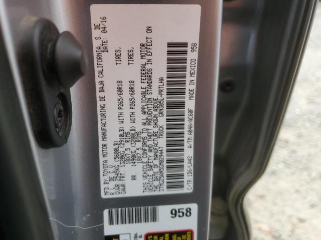 2016 TOYOTA TACOMA DOU - 3TMGZ5AN5GM029447