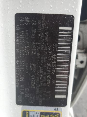 2014 KIA OPTIMA LX - KNAGM4A70E5454049