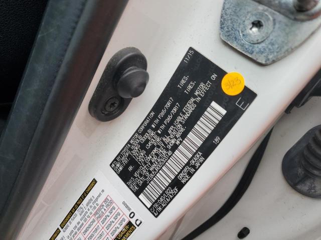 2016 TOYOTA 4RUNNER SR JTEBU5JR0G5303148
