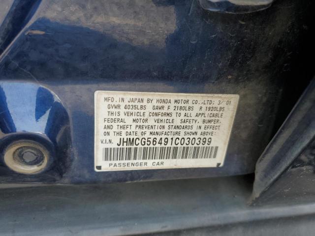 2001 HONDA ACCORD LX #3284413429