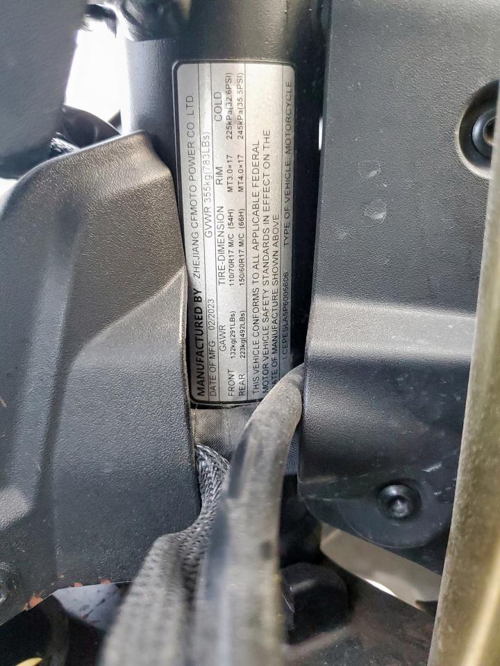 Lot #3290468778 2023 CF MOTO CFMOTO450SS