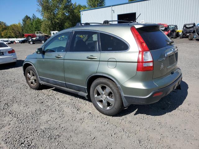 HONDA CR-V EXL 2007 green  gas JHLRE38797C003938 photo #3