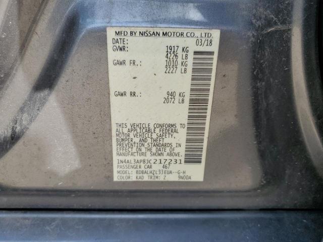 2018 NISSAN ALTIMA 2.5 - 1N4AL3AP8JC217231