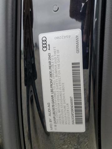 2019 AUDI A7 PRESTIG WAUV2AF26KN046997