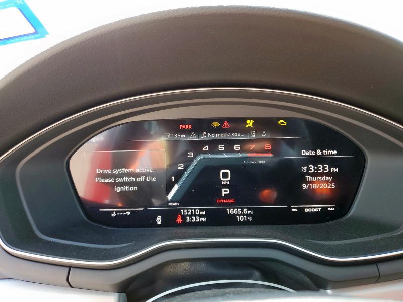 2021 AUDI S5 PRESTIG WAUR4AF57MA050203