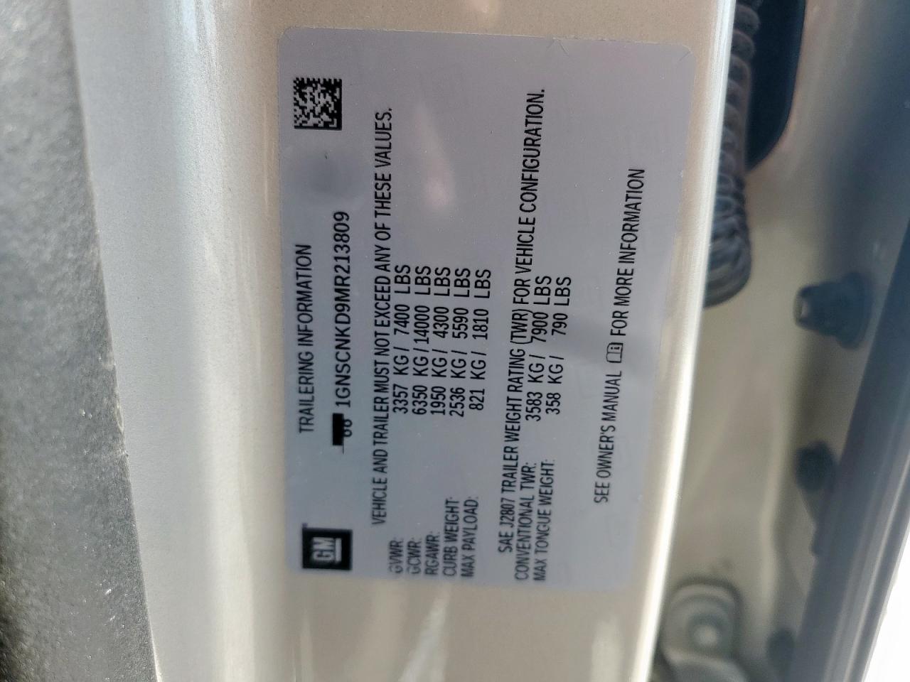 CHEVROLET TAHOE C1500 LT