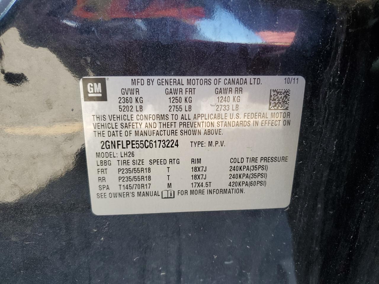 CHEVROLET EQUINOX LT