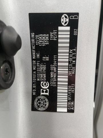2021 TOYOTA COROLLA LE 5YFBPMBE8MP204111