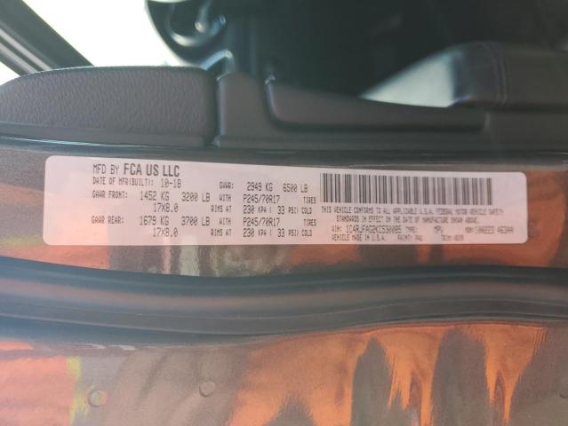 2019 JEEP GRAND CHER 1C4RJFAG2KC530085