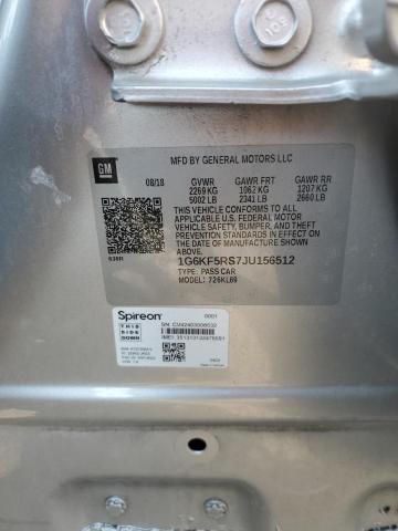 2018 CADILLAC CT6 PREMIUM LUXURY 1G6KF5RS7JU156512