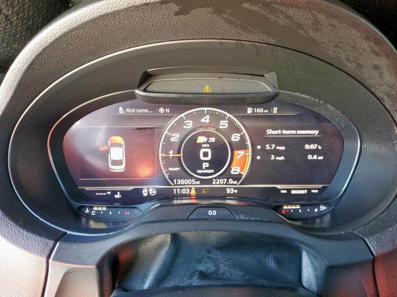 2017 AUDI S3 PREMIUM - WAUB1GFF3H1014584