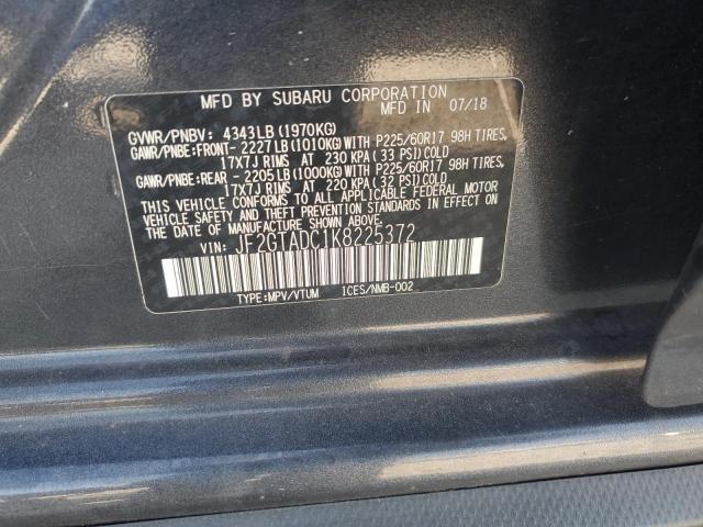 2019 SUBARU CROSSTREK - JF2GTADC1K8225372