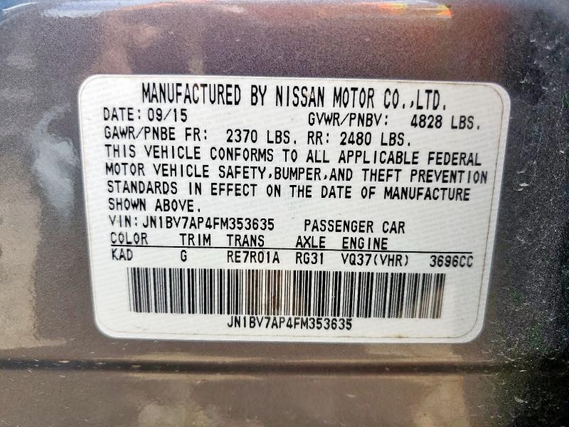 2015 INFINITI Q50 BASE #3284139564