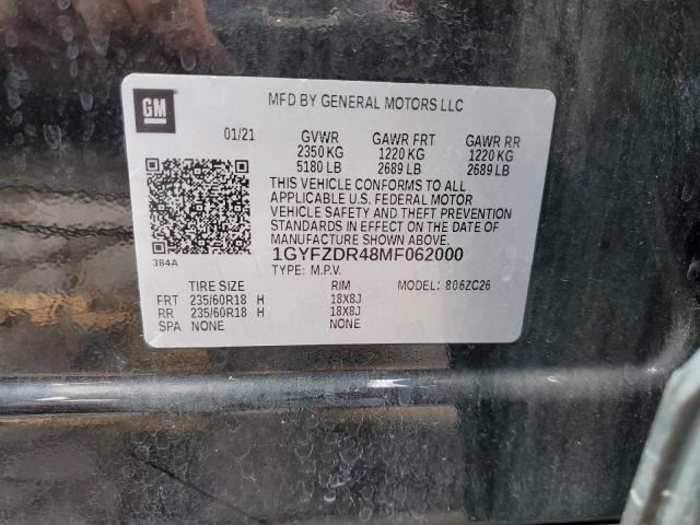 2021 CADILLAC XT4 PREMIU - 1GYFZDR48MF062000