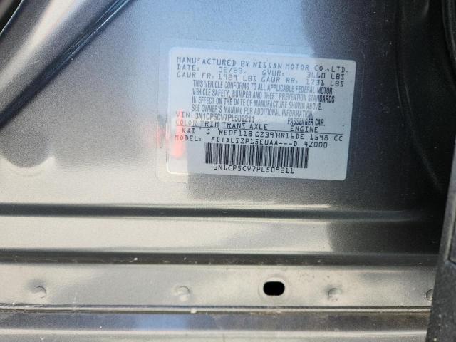 2023 NISSAN KICKS SV 3N1CP5CV7PL509211