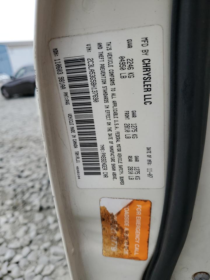 Lot #3280358966 2008 CHRYSLER 300 TOURIN