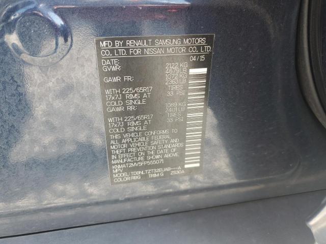 2015 NISSAN ROGUE S KNMAT2MV5FP555071