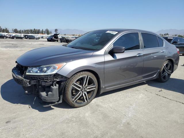 HONDA ACCORD SPO 2017 charcoal  gas 1HGCR2F51HA237721 photo #1