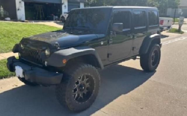 2016 Jeep Wrangler Unlimited Sport black suv flexible 1C4BJWDG6GL177953 photo #3