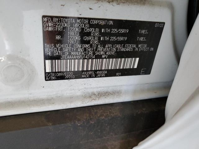 2023 TOYOTA VENZA LE JTEAAAAH6PJ142154