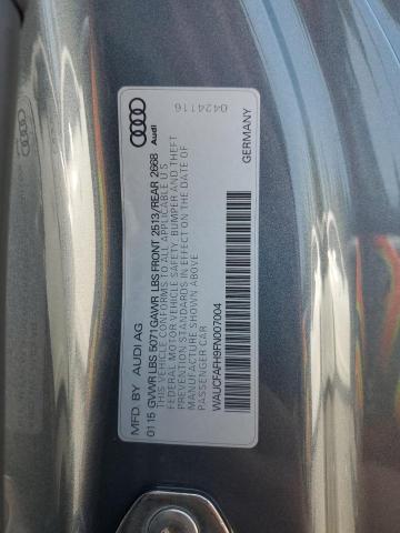 2015 AUDI A5 PREMIUM WAUCFAFH9FN007004