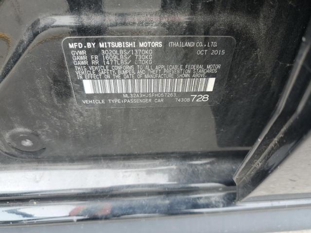 2015 MITSUBISHI MIRAGE DE ML32A3HJ5FH057263