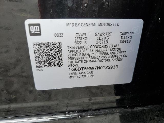 2022 CADILLAC CT5 PREMIUM LUXURY 1G6DT5RW7N0133913