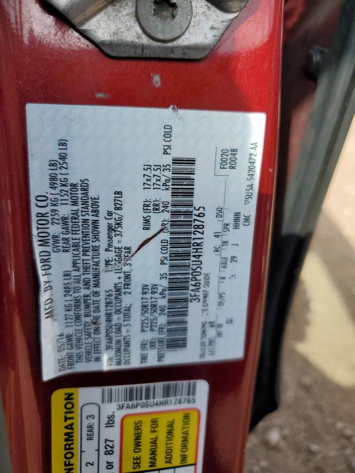 FORD FUSION TITANIUM PHEV