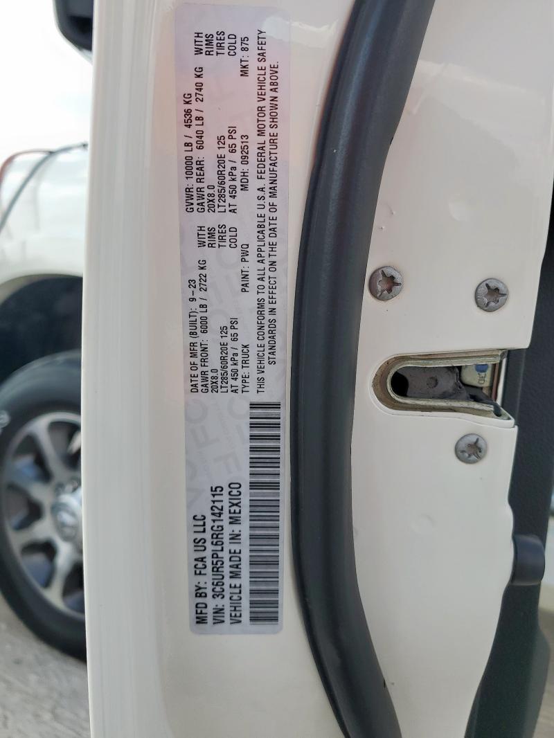 2024 RAM 2500 LONGH 3C6UR5PL6RG142115