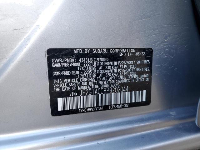 2023 SUBARU CROSSTREK JF2GTACC8P9202044