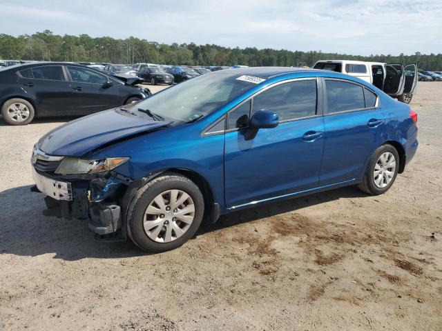 Global Auto Auctions: 2012 HONDA CIVIC LX