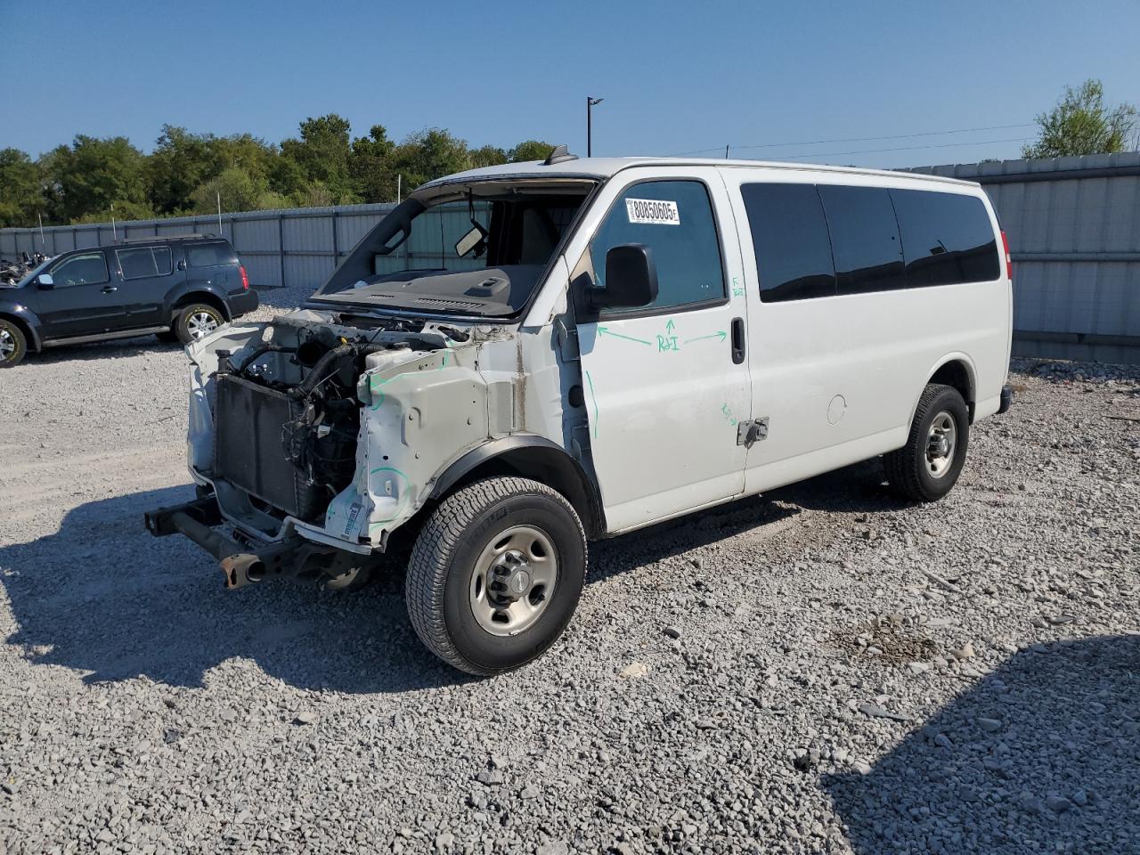 Lot #3308265187 2019 CHEVROLET EXPRESS G3500 LT