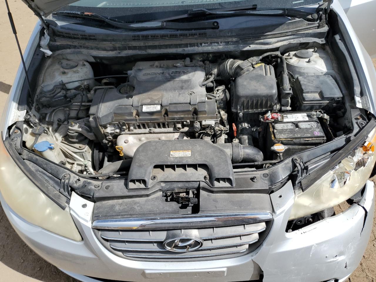 Lot #3254781140 2008 HYUNDAI ELANTRA GL