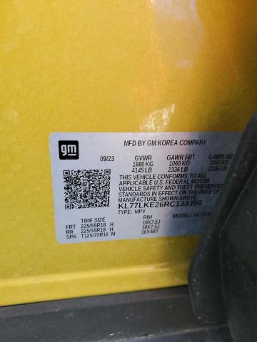 2024 CHEVROLET TRAX ACTIV KL77LKE26RC133396