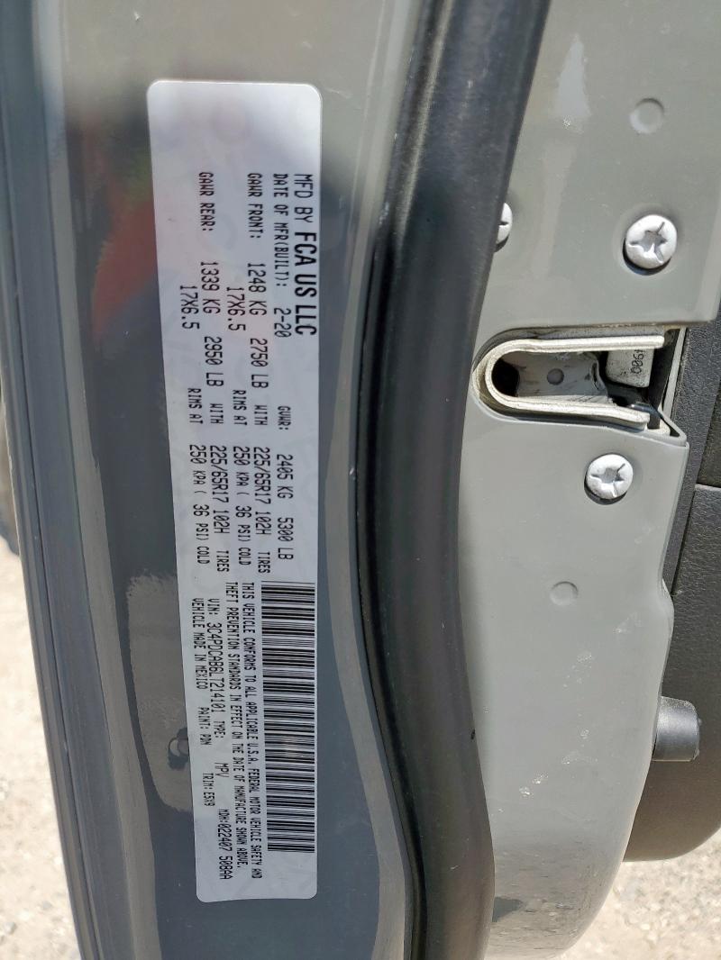 2020 DODGE JOURNEY SE #3290492492