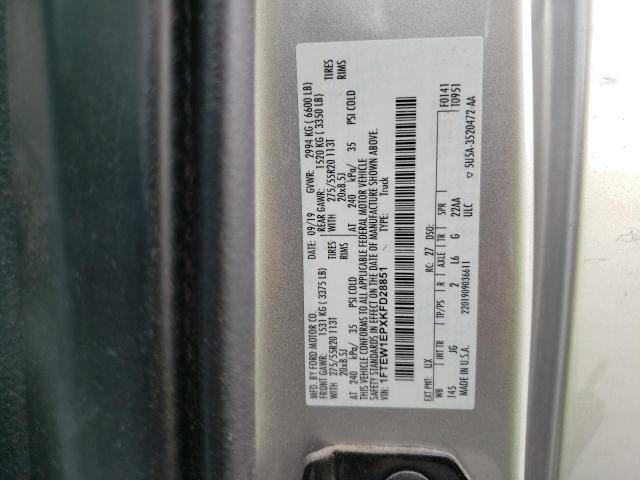 2019 FORD F150 SUPERCREW 1FTEW1EPXKFD28851