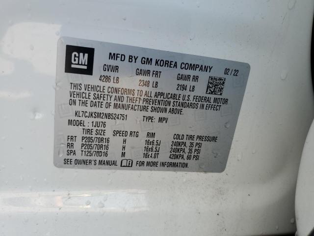 2022 CHEVROLET TRAX LS #3292490701