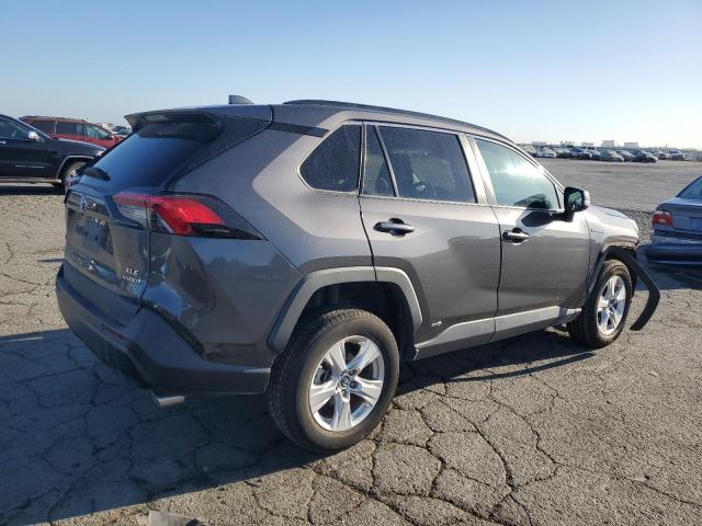TOYOTA RAV4 XLE 2019 gray  hybrid engine 2T3RWRFV3KW023770 photo #4