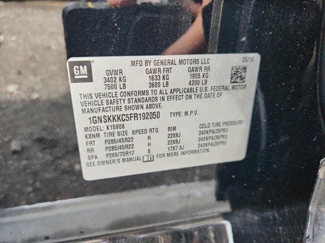 2015 CHEVROLET SUBURBAN K1500 LTZ 1GNSKKKC5FR192050