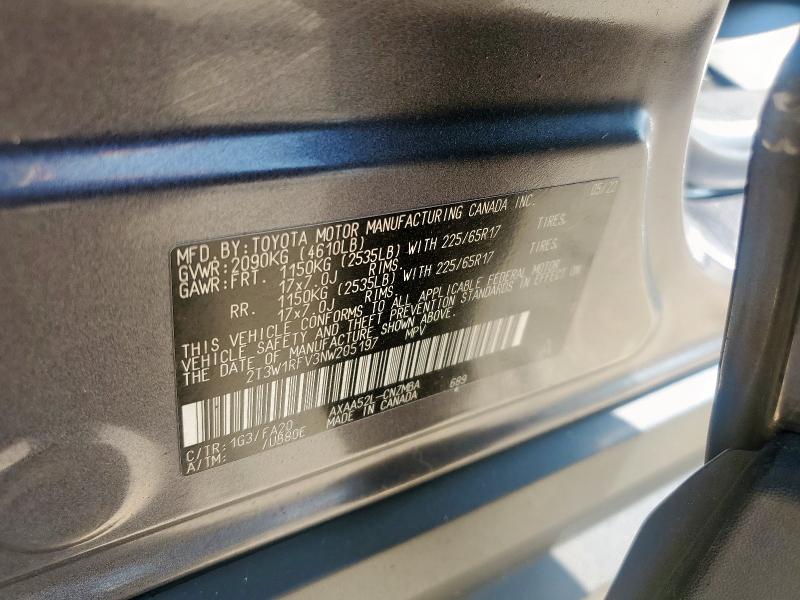 2022 TOYOTA RAV4 XLE #3294516536