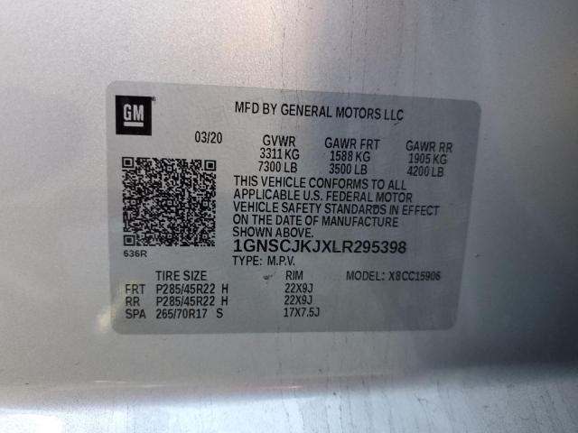 2020 CHEVROLET SUBURBAN C 1GNSCJKJXLR295398