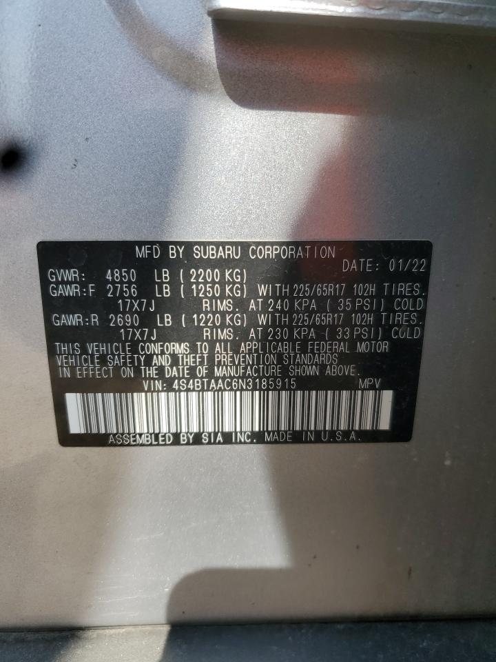 SUBARU LEGACY OUTBACK