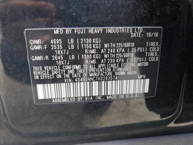 2017 SUBARU OUTBACK 2. #3263655699