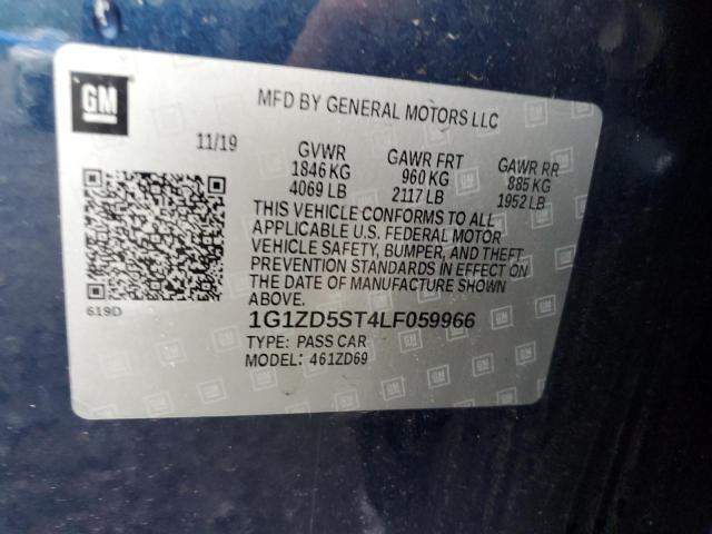 2020 CHEVROLET MALIBU LT - 1G1ZD5ST4LF059966