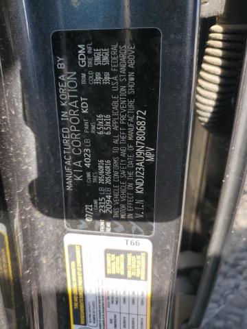 2022 KIA SOUL LX KNDJ23AU9N7806872