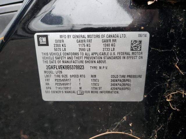 2014 GMC TERRAIN SL - 2GKFLVEK8E6378823