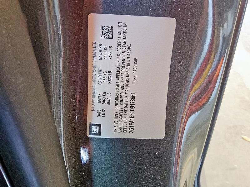 2013 CHEVROLET CAMARO LS - 2G1FA1E31D9173661